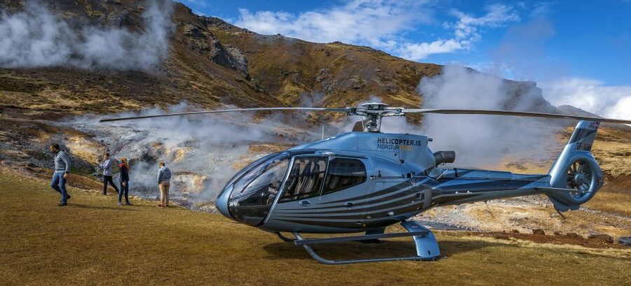 1-Hour Helicopter Tour in Iceland: The Geothermal Tour - Colorful mountains, hot springs, and volcanic craters