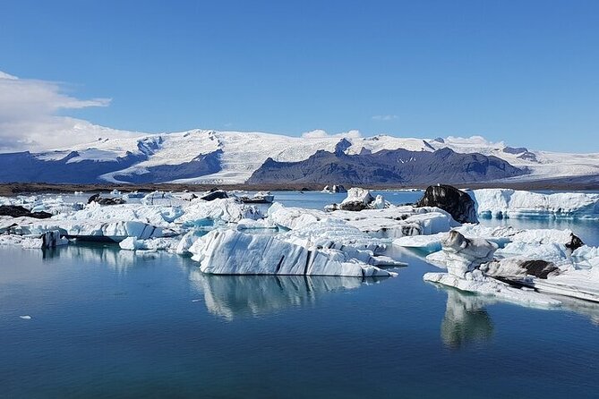 2-Day Blue Ice Cave, Glacier Lagoon and South Coast - Small Group - Day one: waterfalls, volcanoes, and the Atlantic coast
