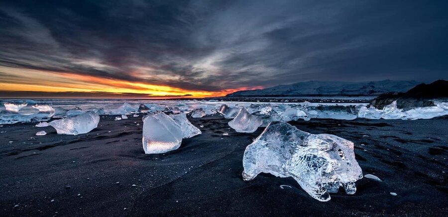 2-Day South Coast, Blue Ice Cave, Glacier Lagoon Tour - Winter planning: bring the right gear and the right attitude