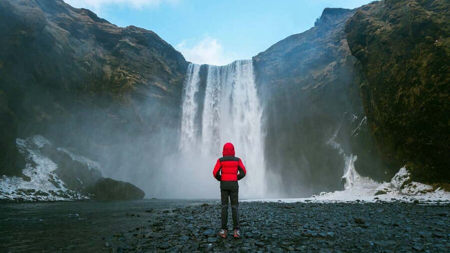 2-Day South Coast, Blue Ice Cave, Glacier Lagoon Tour - Seljalandsfoss and Skógafoss bring the first big views