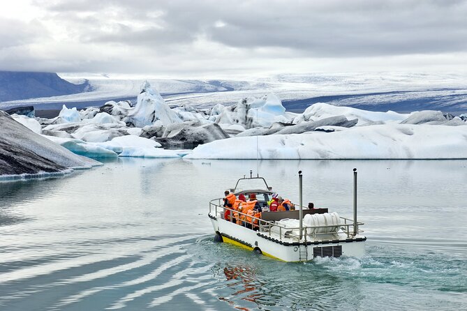 3 Day Tour Jokulsarlon - Golden Circle - South Coast - Glacier Hike - Boat Tour - Day 2: Waterfalls, black sand, and the glacier hike