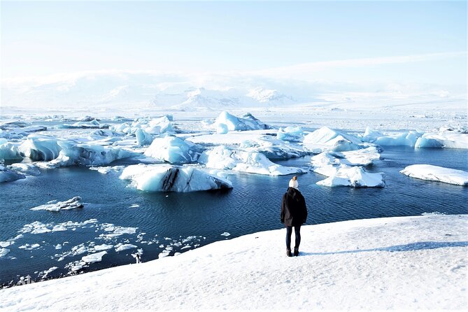 6 Day Iceland Ring Road Highlights Tour With Accommodation - Day 2: Vík, Katla ice, and glacial icebergs