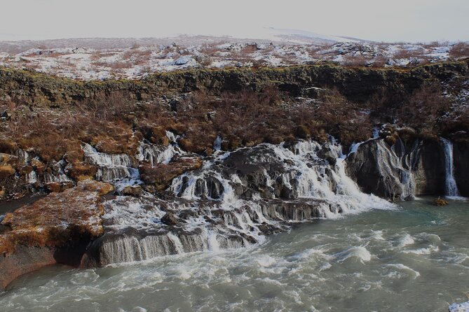 8 Day Winter Circle Tour, Ring Route of Iceland with Snæfellsnes Peninsula - Day 8: Hot springs, waterfalls, and Víðgelmir