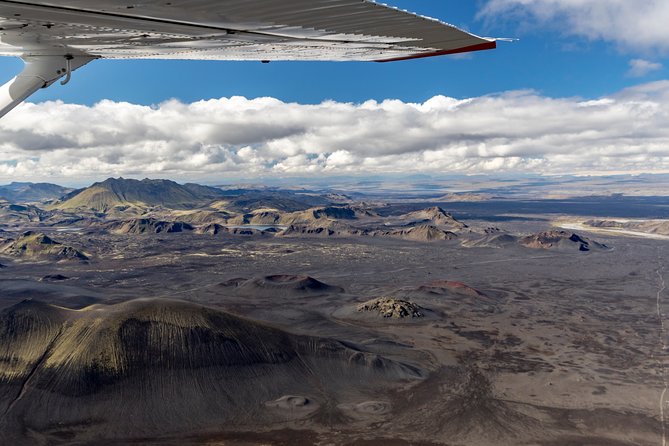 Airplane Sightseeing flight over Laki craters and highland - Who will enjoy this flight most?