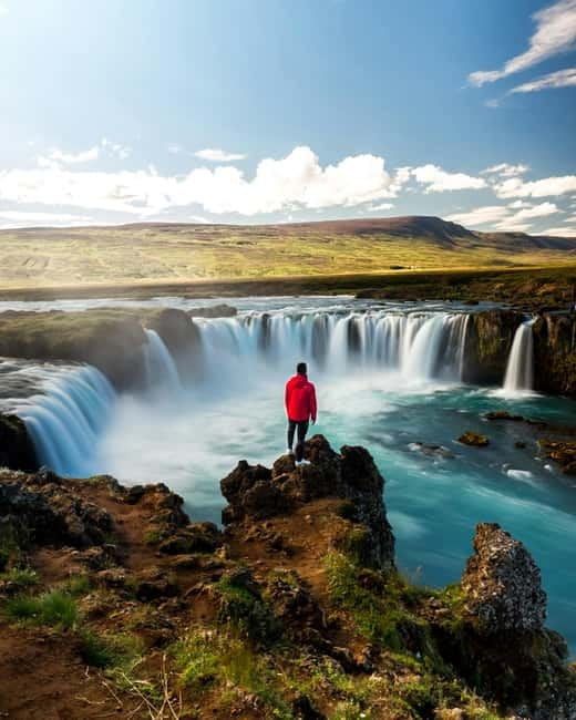 Akureyri Port: Godafoss Waterfall Classic Tour & Viewpoint - Meeting at Akureyri Cruise Terminal