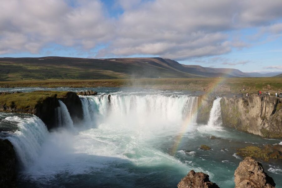 Akureyri Port: Lake Mývatn & Goðafoss Waterfall Day Trip - Skútustaðagígar and the strange shapes of Mývatn