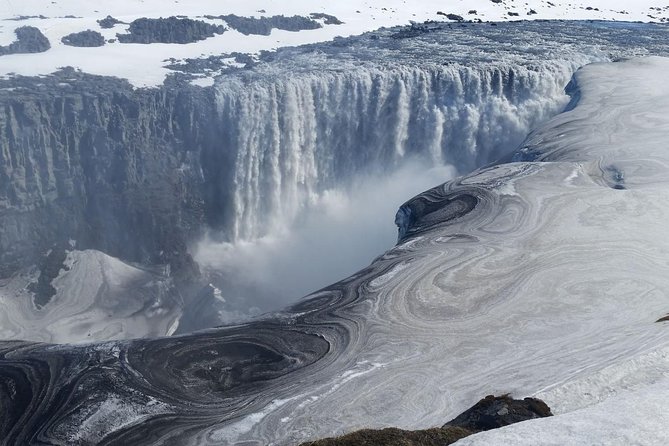 Arctic Fox Travel Dettifoss lake Mývatn winter private super jeep tour - Leaving Akureyri at 9 in the morning