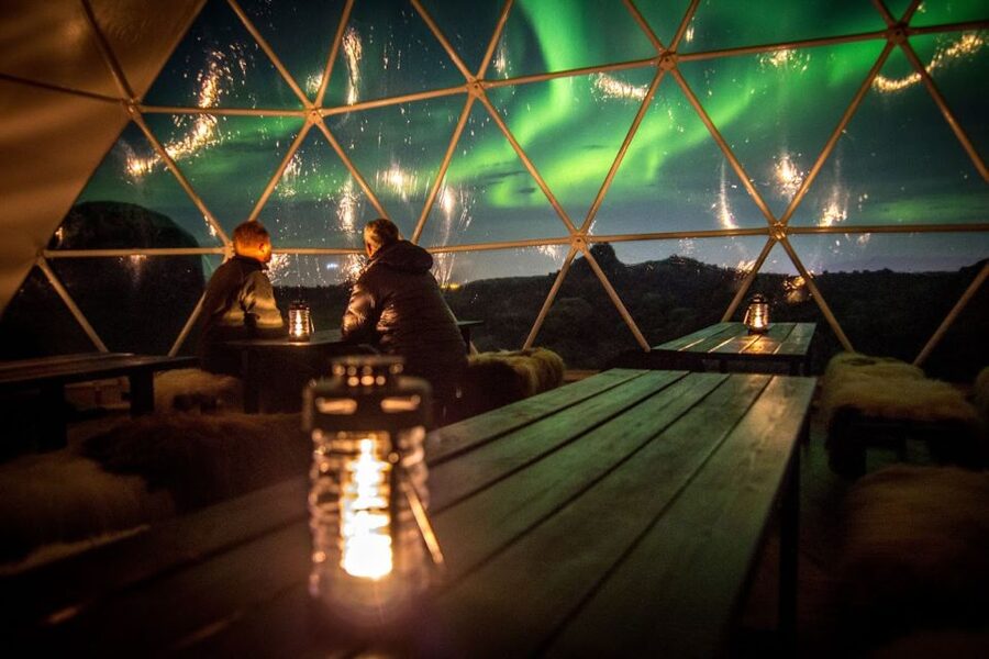 Aurora Basecamp: Northern Lights Nighttime Observation Tour - Arriving near Hafnarfjörður by car or taxi