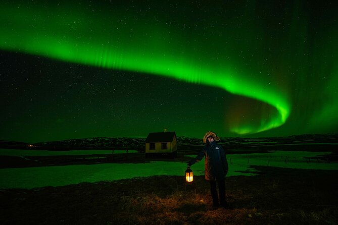 Award Winning Private Northern Lights Tour with All Inclusive - Thingvellir National Park after dark