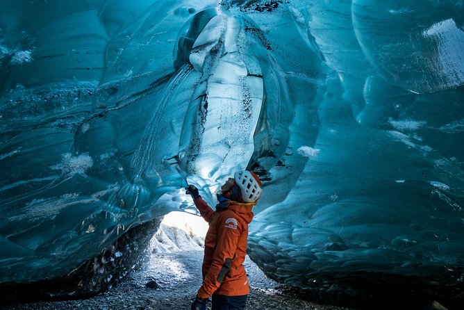 Blue Ice Cave Adventure - Inside a cave that may change overnight