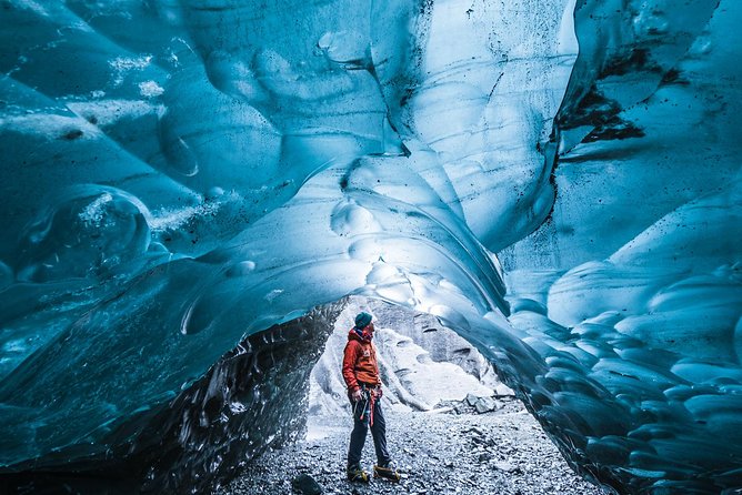 Blue Ice Cave Adventure - What the small group of eight adds