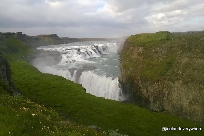 Classic Golden Circle & Kerið Small-Group Tour from Reykjavík - Gullfoss gives the day its first great view