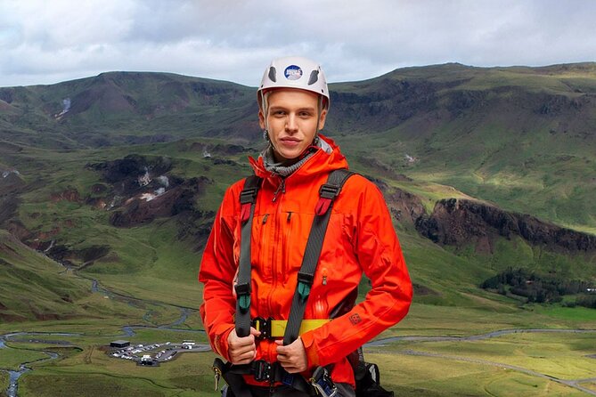 Conventional Ride (Free as a Bird) from Hveragerdi - Flying above Svartagljúfur gorge