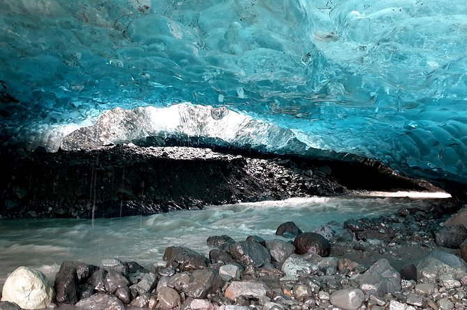 Crystal Ice Cave Adventure - Inside the ice cave