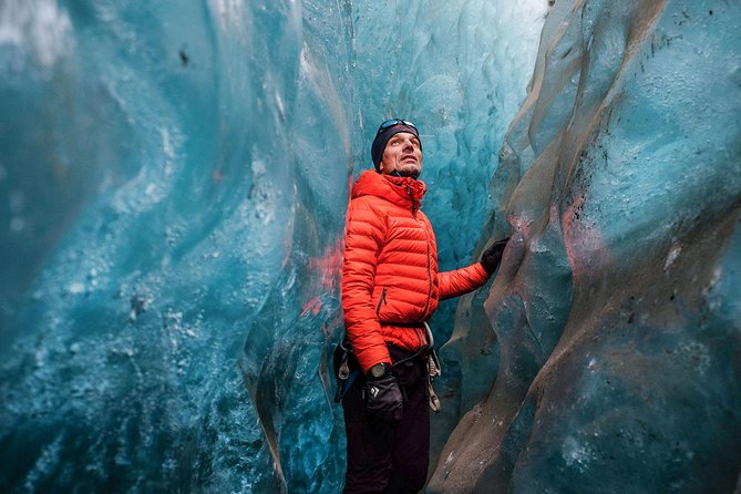 Crystal Treasures of Vatnajökull: Ice Cave Adventure - Inside the naturally formed ice cave