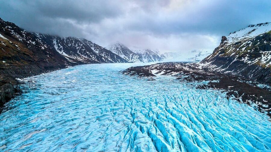 Diamond Beach & Jökulsárlón Glacier Exclusive Day Tour - Skaftafell adds a wider view
