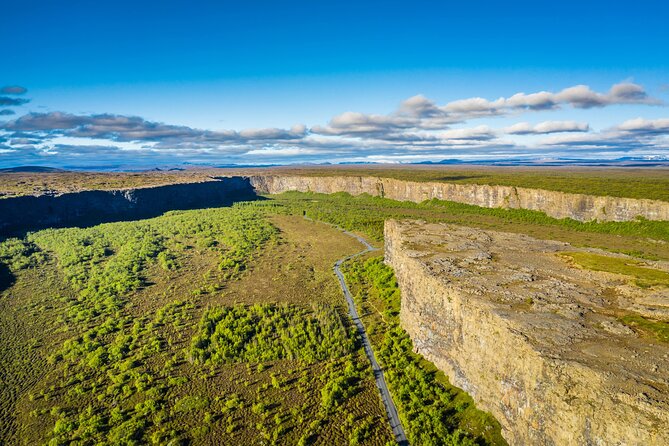 Diamond Circle Myvatn Waterfalls, and Husavik from Akureyri Tour - Ásbyrgi, the horseshoe canyon