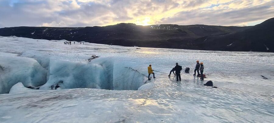 Exclusive Ice Climbing Experience on Sólheimajökull - Dyrhóley Peninsula adds a very different view