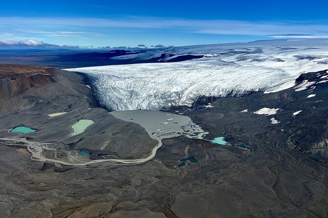 Fire and Ice Helicopter Tour: Glacier and Hengill Geothermal Area - Hengill geothermal area: steam, mud, and hot ground