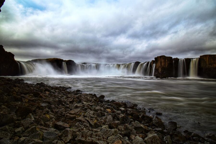 From Akureyri: Godafoss Waterfall Guided Trip with Transfers - Meeting Goðafoss, the Waterfall of the Gods