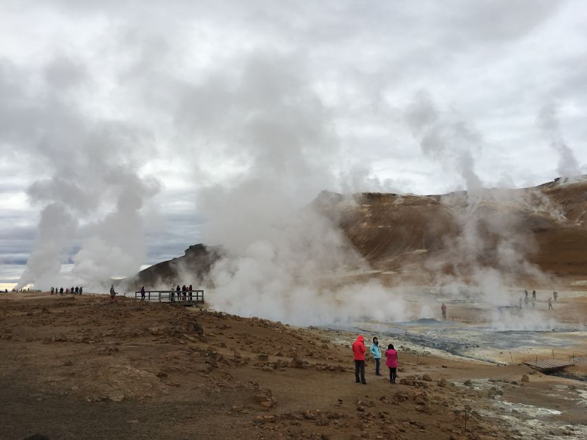 From Akureyri: Lake Myvatn and Godafoss Guided Tour - Skútustaðagígar and the unusual shapes of Lake Myvatn