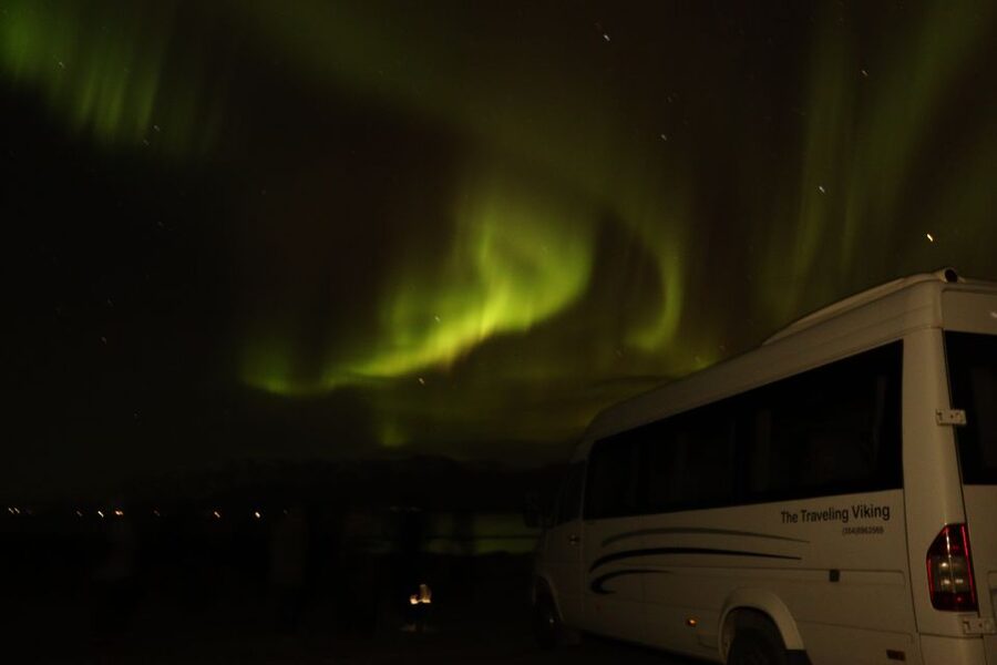 From Akureyri: Northern Lights Tour - Leaving Akureyri for darker skies