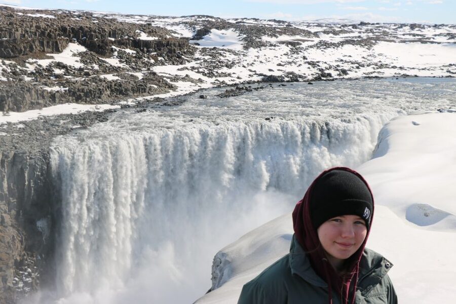From Akureyri: Private Dettifoss Waterfall Jeep Tour - Skútustaðagígar adds strange shapes beside Mývatn