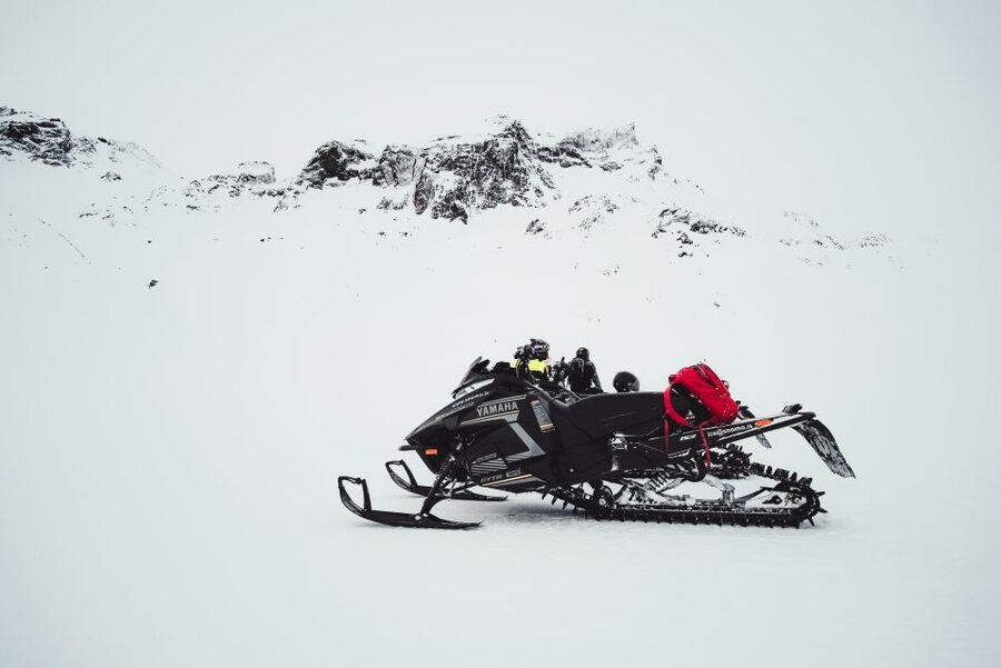 From Gullfoss: Glacier Rush on Langjökull Glacier - Thirty minutes to prepare at Geldingafell Basecamp