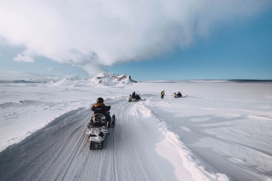 From Gullfoss: Langjökull Ice Cave and Snowmobile Tour - What $304 buys you