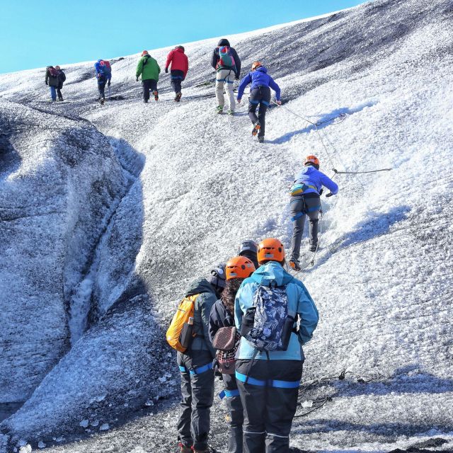 From Jökulsárlón: Ice Cave and Glacier Exploration Tour - Entering the season’s best natural ice cave