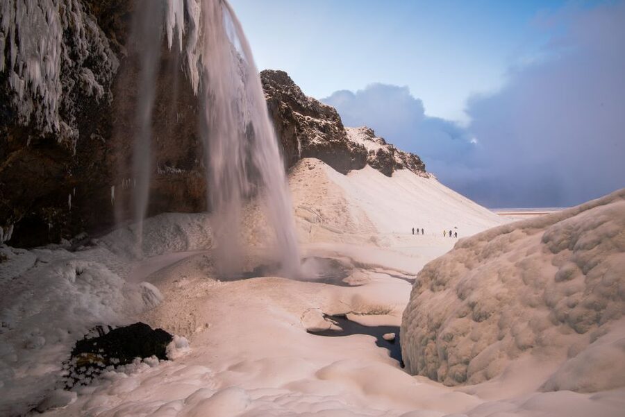 From Reykjavik 2-Day South Coast Tour with Blue Ice Cave - The seasonal blue ice cave in Vatnajökull National Park
