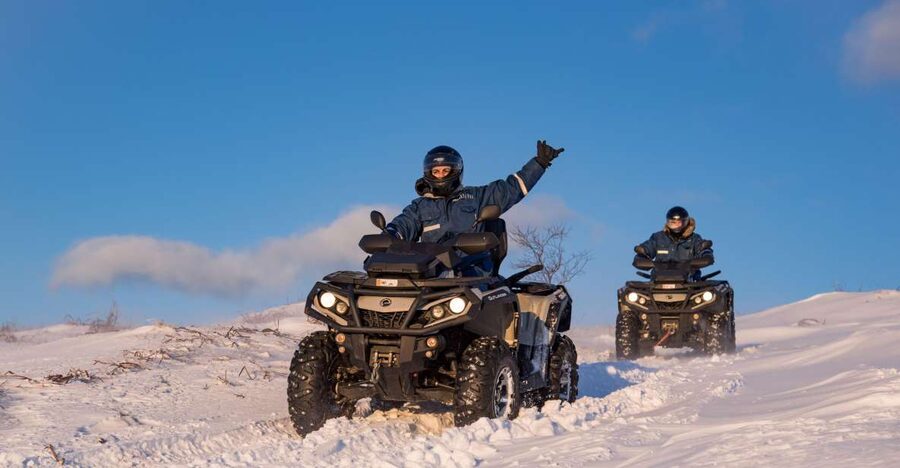 From Reykjavik: ATV Ride and Blue Lagoon Tour with Transfer - From Reykjavik pickup to the ATV base