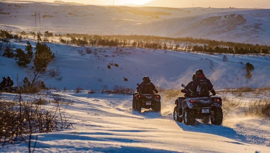 From Reykjavik: ATV Ride and Blue Lagoon Tour with Transfer - Four hours at the Blue Lagoon
