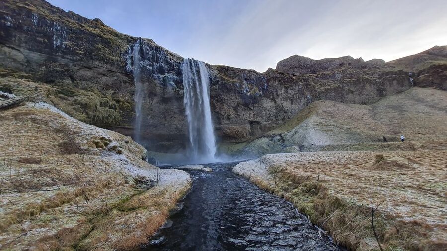 From Reykjavik: Explore the Waterfalls of the South Coast - Gluggafoss, the first lesser-known waterfall