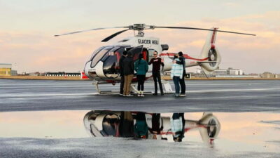Fire And Ice Helicopter Tour with 2 Landings