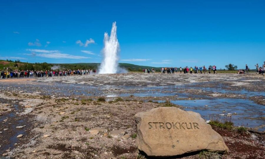 From Reykjavík: Full-day Golden Circle & Horse Riding Tour - Geysir, where the ground puts on a show