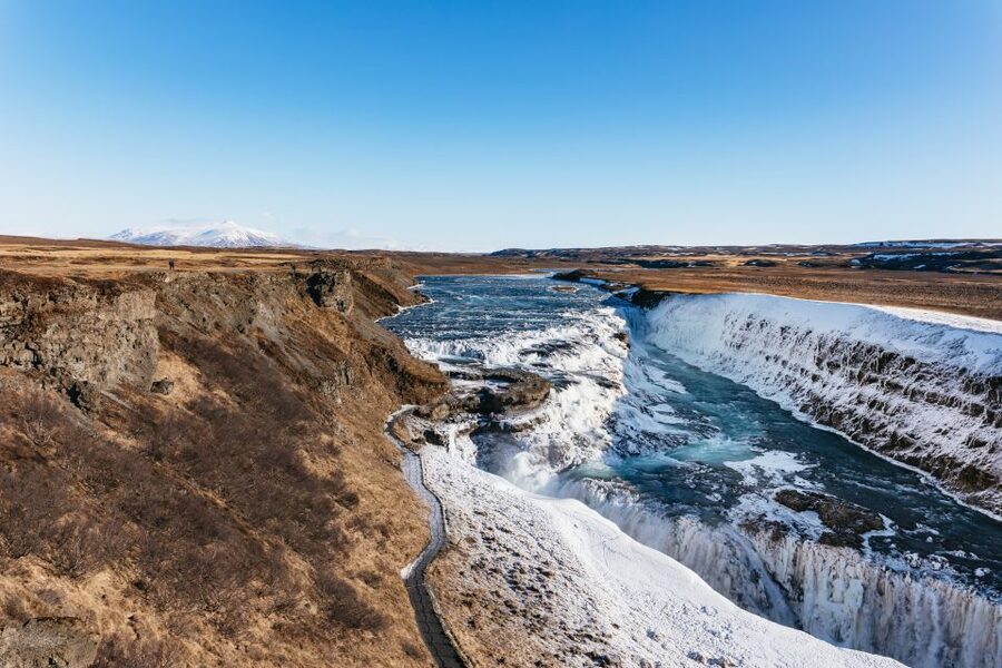 From Reykjavik: Golden Circle and Glacier Snowmobiling - The glacier truck ride to Langjökull