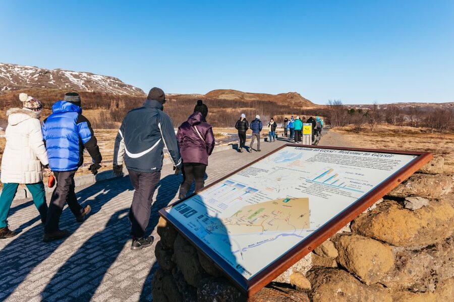 From Reykjavik: Golden Circle and Glacier Snowmobiling - Þingvellir: tectonic ground and Icelandic history