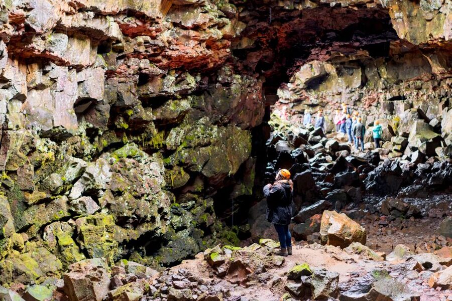 From Reykjavik: Golden Circle and Lava Caving Adventure - Kerið: the colorful final stop