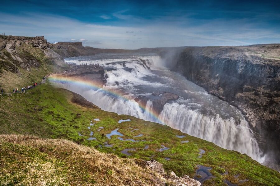 From Reykjavik: Golden Circle & Kerið Full-Day Tour - Gullfoss, Iceland’s powerful waterfall