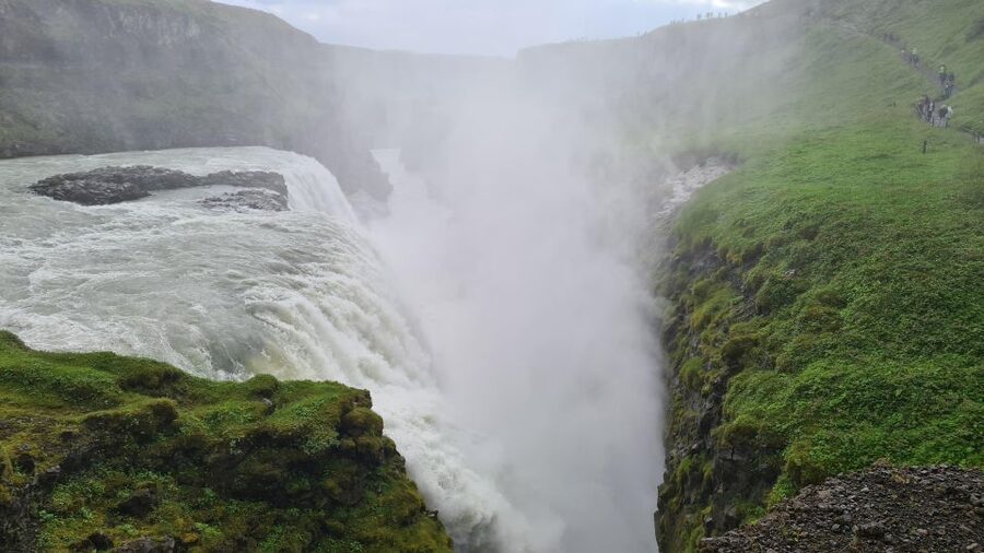 From Reykjavík: Golden Circle Route & Hvammsvik Hot Spring - Haukadalur Valley and the reliable Strokkur eruption