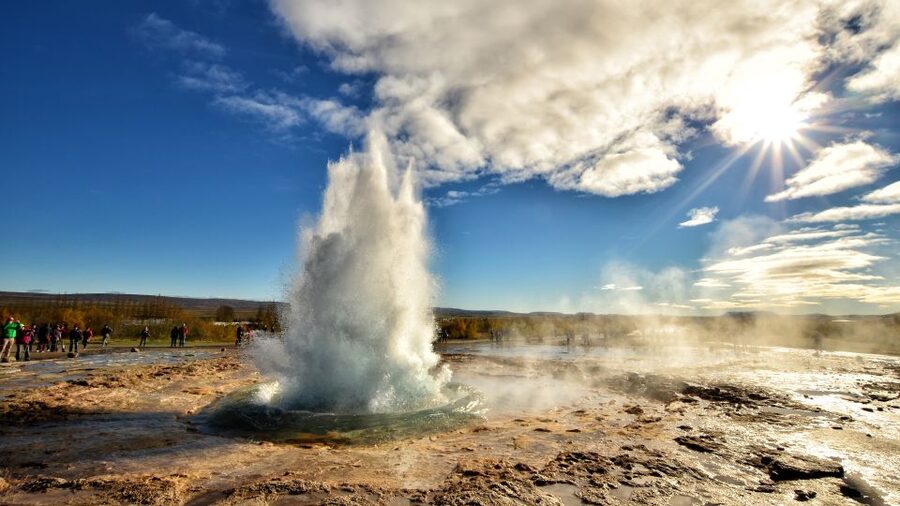 From Reykjavik: Golden Circle & Secret Lagoon Guided Tour - Gullfoss, the waterfall that dominates the day