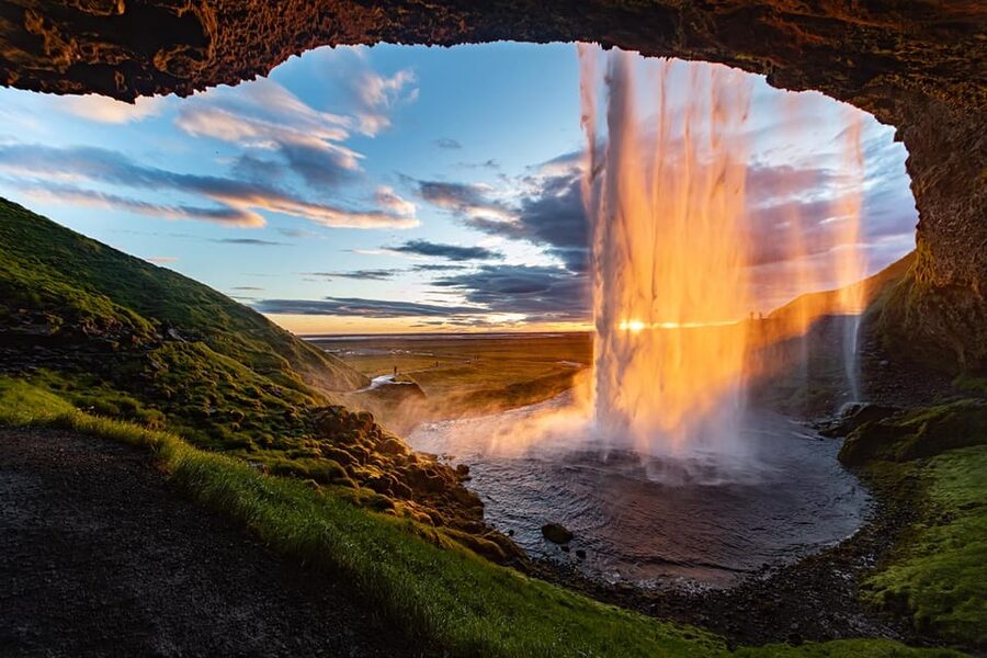 From Reykjavík: Iceland South Coast Small-Group Adventure - Seljalandsfoss: the waterfall you can enter