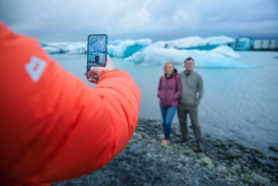 From Reykjavik: Jökulsárlón Glacier Lagoon and Diamond Beach - Diamond Beach and the black sand coast