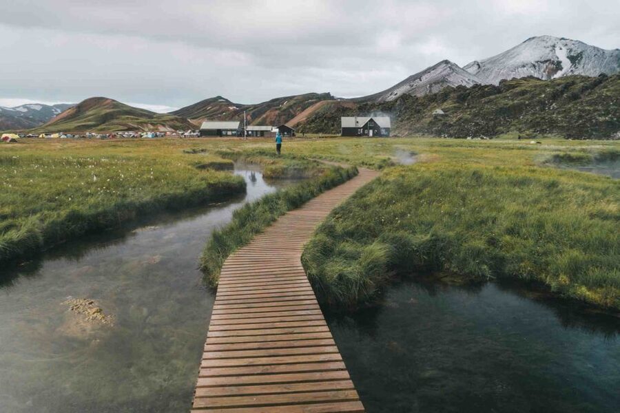 From Reykjavik: Landmannalaugar & Háifoss Waterfall Tour - The hot spring after the hike