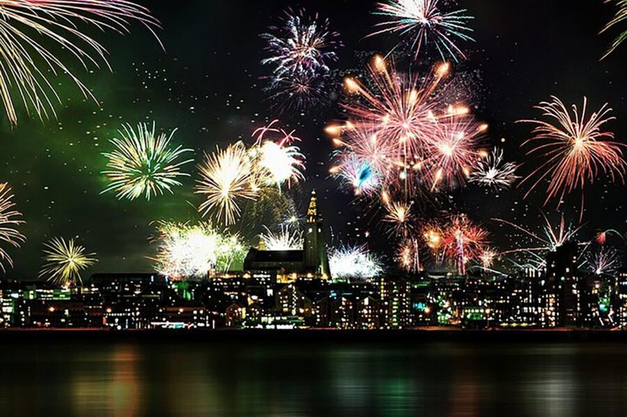 From Reykjavik: New Years Fireworks by Boat - What the return trip is really like