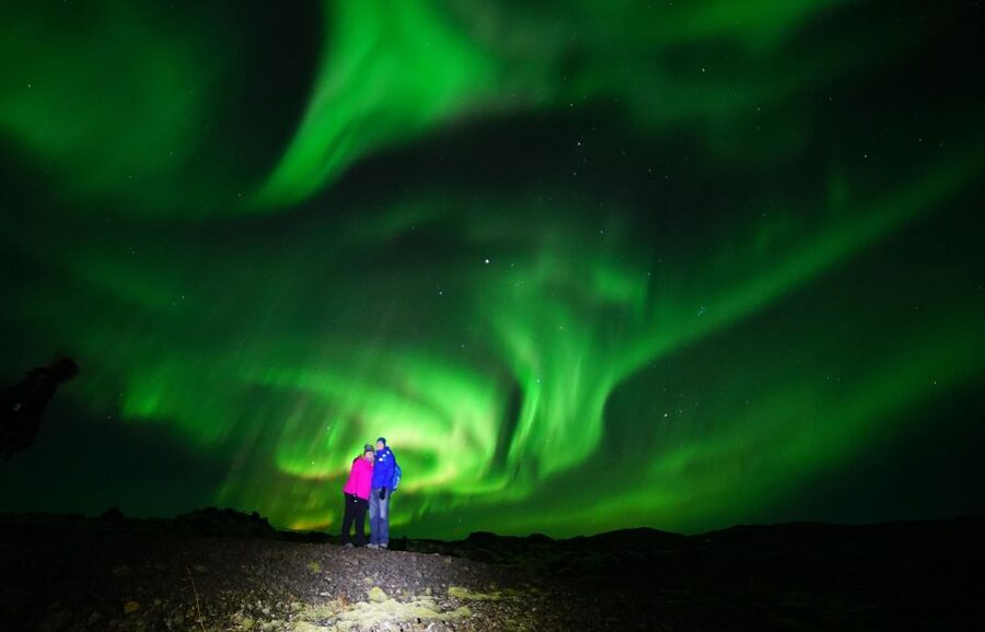 From Reykjavík: Northern Lights Super Jeep Tour - What the Northern Lights look like in person