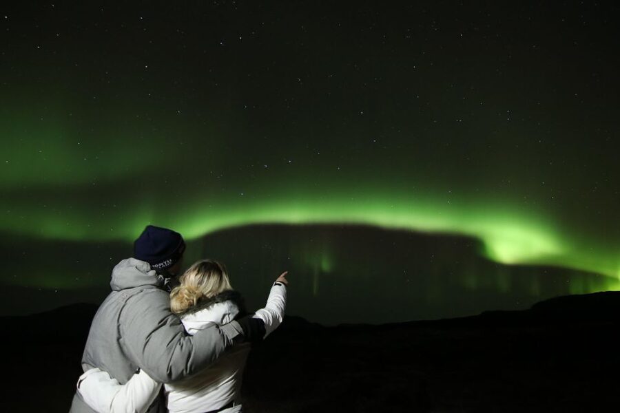 From Reykjavík: Northern Lights Tour with Hot Cocoa & Photos - Leaving Reykjavík around 9 PM