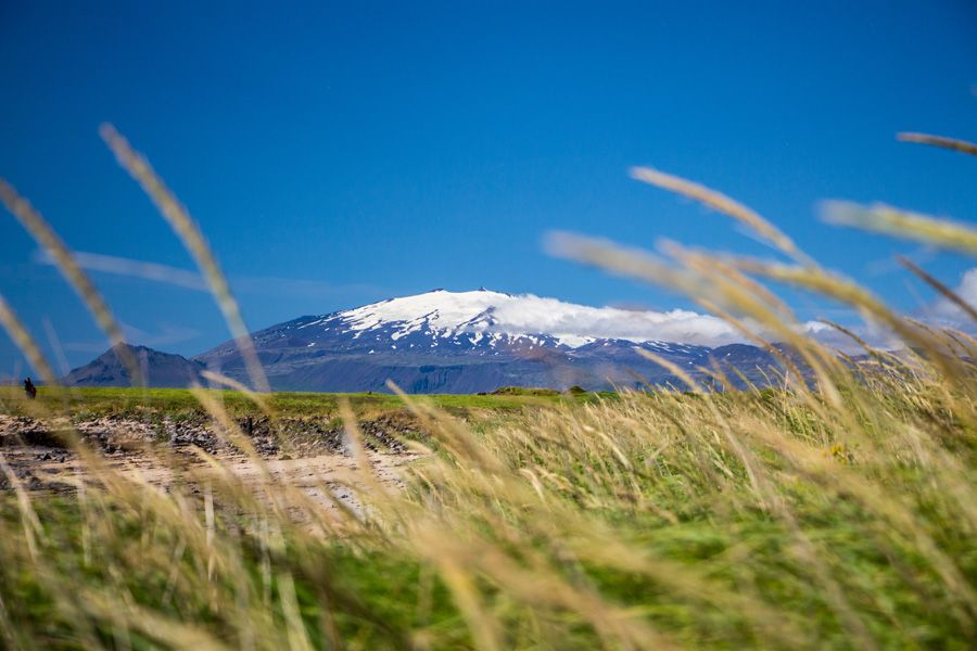 From Reykjavik: Snaefellsnes National Park - Small Group - Snæfellsjökull, the volcano glacier at the center