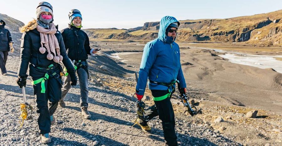 From Reykjavik: South Coast & Glacier Hike - Skógafoss and the 527-step viewpoint